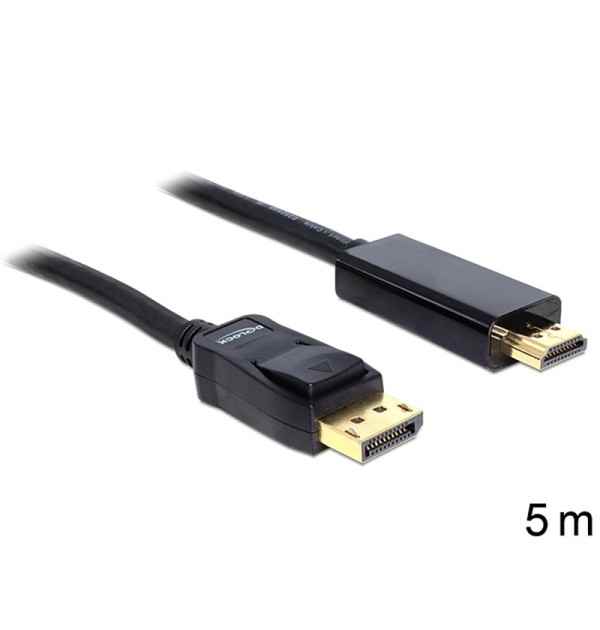 Cavo Displayport 1.1 maschio - High Speed HDMI-A maschio passivo 5 m nero