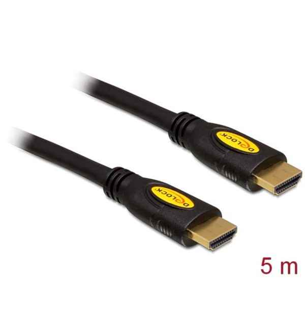 Cavo High Speed HDMI con Ethernet - HDMI-A maschio - HDMI-A maschio 4K 5 m