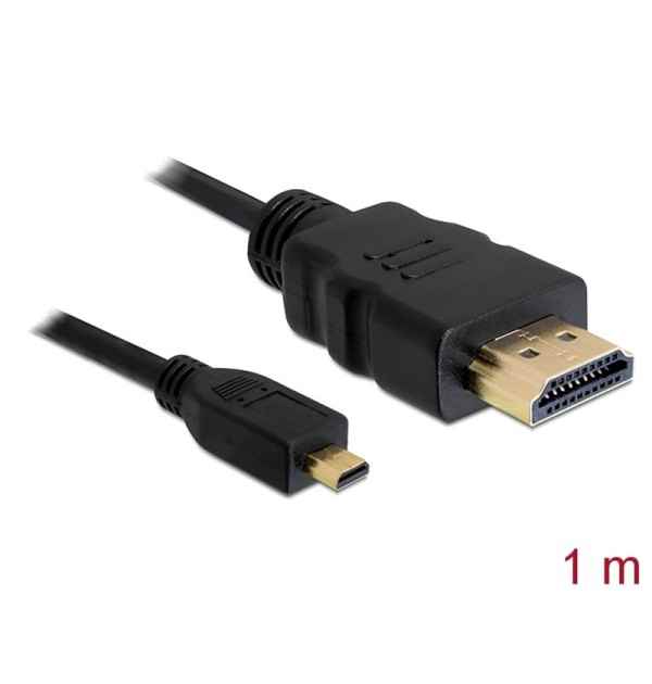 Cavo High Speed HDMI con Ethernet A/D maschio/maschio 1 m