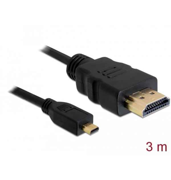 Cavo High Speed HDMI con Ethernet A/D maschio/maschio 3 m