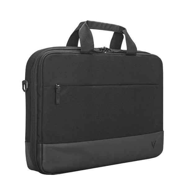 Borsa ecofriendly 16" frontload professionale nera tasca RFID